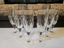 Nachtmann Sonja 6 Bleikristall Sekt Champagner Gläser Kelche Shabby Chic TOP!