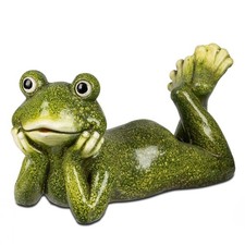 Dekofigur Frosch Sommerzeit