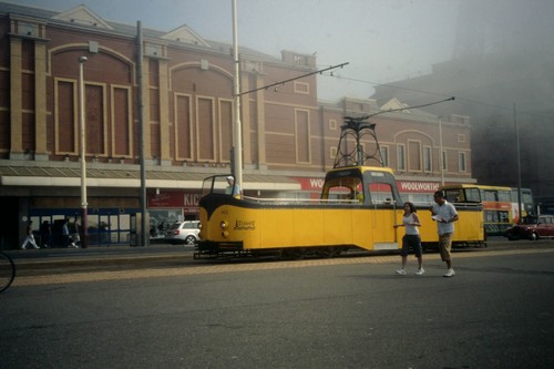Dia blackpool tram - tram, in