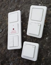 Feuchtraum-Schalter Steckdose IP44 , unterputz UP - selbst zusammenstellen - NEU