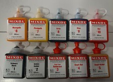 Mixol G-10 Satz Abtönfarbe Abtönkonzentrat Pigment 10 x 200ml Nummer 1-10 #