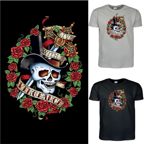 Tattoo shirt old school - old,