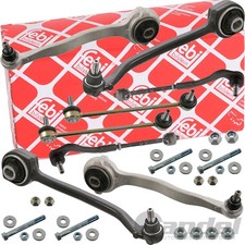 FEBI QUERLENKERSATZ + STABIS + SPURSTANGEN VORNE für MERCEDES C-KLASSE W203 S203