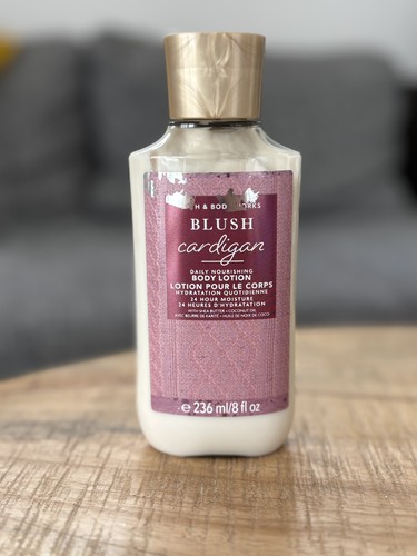 Body lotion blush - body, cardigan