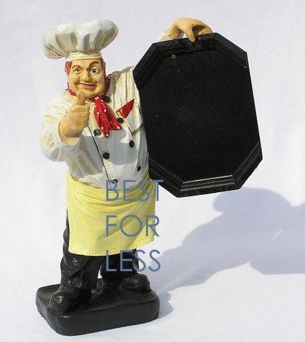 Koch restaurant werbung tafel - werbung,