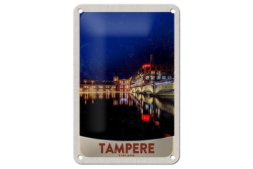 Blechschild reise 12x18 - reise,