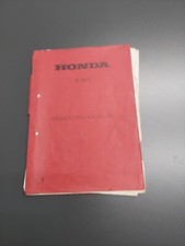 HONDA TL125S original Ersatzteilliste Ersatzteilkatalog von 1978