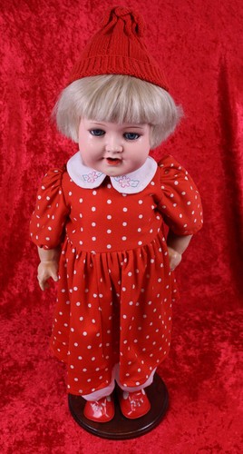 Antike porzellankopf puppe - puppe, k