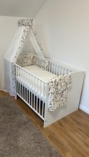 Babybett mit himmel - babybett,