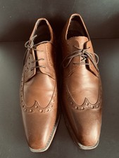 Gordan & Bros Herren Schuhe Leder  46  Braun Halbschuhe Klassische Elegant
