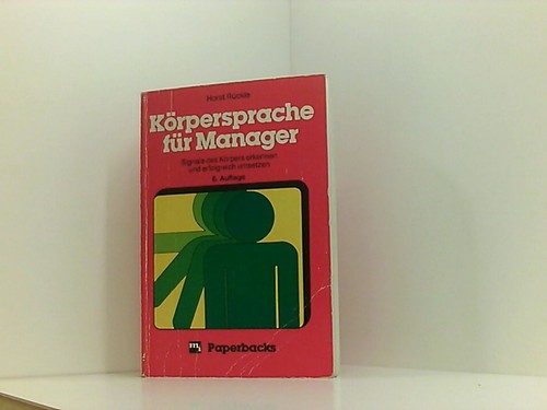 Körpersprache für manager - körpersprache,