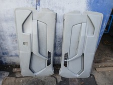 Türverkleidungen Leder grau