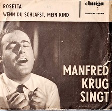Manfred Krug – Rosetta … Single Amiga 450419
