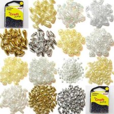 Runde Tropfen Perlen Gold