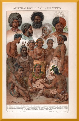 Australische völkertypen 130 - völkertypen, +130