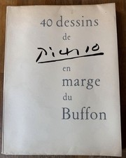 Lithografie von Picasso. Zwei