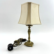 Vintage Tischlampe Massiv