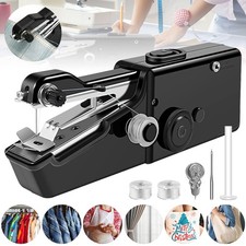 Mini Nähmaschine Elektrische Handnähmaschine Nähen Stitch Tragbar Reise Werkzeug
