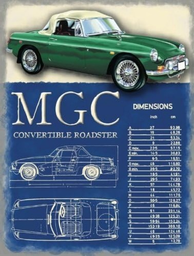 Mgc convertible roadster - mgc,