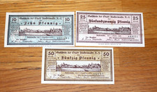 10+25+50Pf.--Finsterwalde N.L./Bbg--