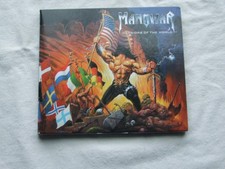 MANOWAR-" WARRIORS OF THE WORLD" CD 1ST PRESS 2002 DIGIPAK