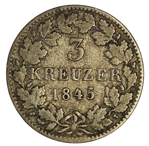 Altdeutschland baden kreuzer - baden, 3