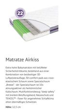 Träumeland Airkiss Matratze Baby, Kinder 70x140