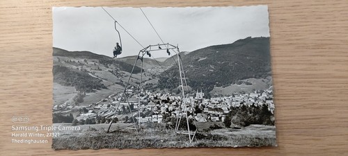 Postkarte todtnau sesselbahn - postkarte,