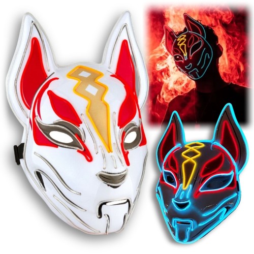 Led katzenmaske leuchtend - led,