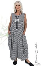 Lagenlook top ballonkleid - top,