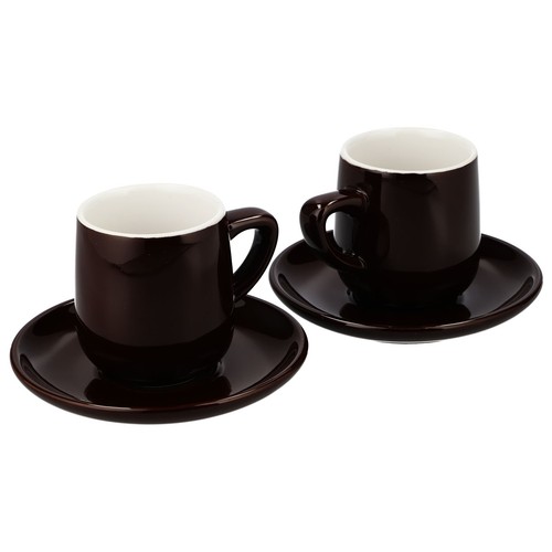 Tchibo kaffee glas keramik - glas, 2er