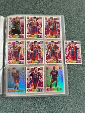 Panini Adrenalyn XL 2010 2011 11 La Liga BBVA FC Barcelona Messi, Xavi, Iniesta