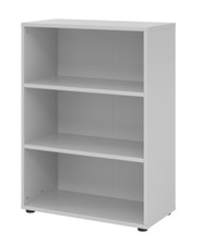 Aktenregal 3 Ordnerhöhen 80 cm breit Regal Büroregal Höhe 110 cm