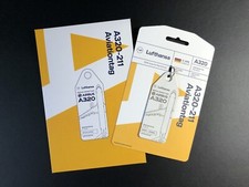 ★ Aviationtag Keychain Schlüsselanhänger Lufthansa A320-211 D-AIPA Nr. 01937 ★