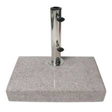 Primaster Granit Balkon-Schirmständer halb 25 kg  Sonnenschirmständer