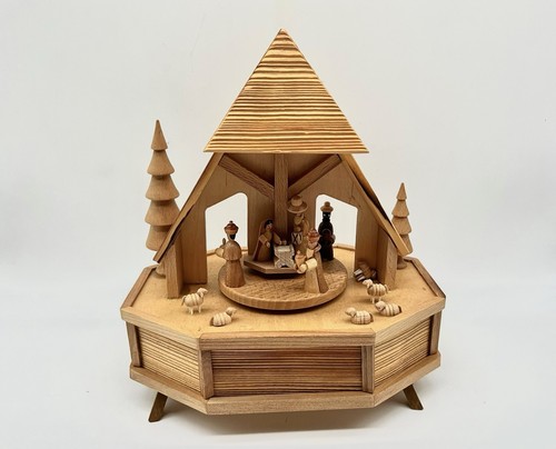 Holz spieldose christi - holz,