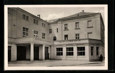 Riesa, VEB Stahl- und Walzwerk-Klubhaus der Stahlwerker, Ansichtskarte 