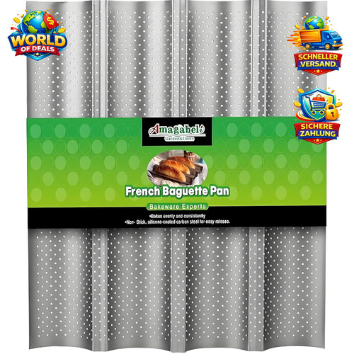 Baguette backblech 38x33x2 - baguette-backblech, 38x33x2,5