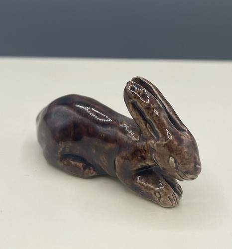 Kleiner miniatur hase keramik - miniatur,