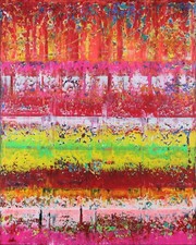 MAJER Acryl Abstrakt Leinwand