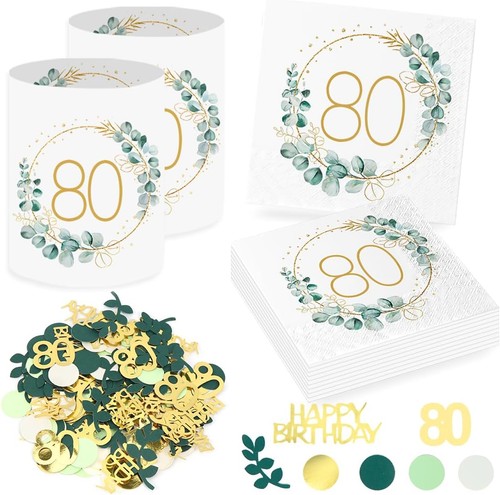 Stück geburtstag deko - 80.,