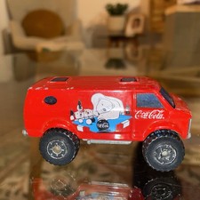 Matchbox 4x4 Chevy Van "Coca COla" in rot
