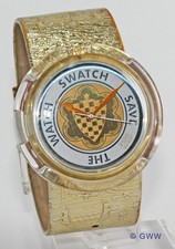 POP-Swatch Guinevere (2555) „SAVE THE WATCH” Quartz-Uhr – Ref. S250, 1992