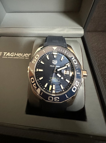 Tag heuer blue - aquaracer, men's