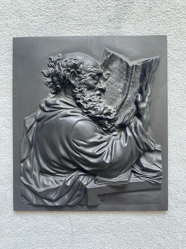 Gusseisenrelief der - gusseisenrelief, „der