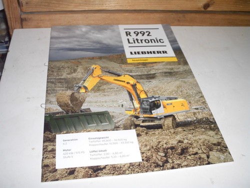 Liebherr r992 litronic - liebherr,