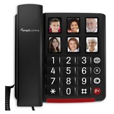 Audioline BIG TEL 40 plus Seniorentelefon Großtastentelefon Fototasten