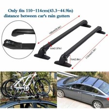 Pair Car Roof Rail Luggage