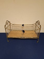 Altes Puppenbett Eisen um 1900