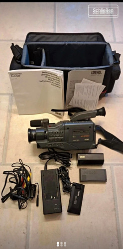 Loewe profi 820 camcorder 8mm - loewe,